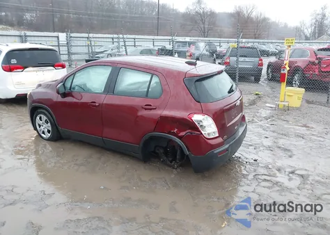 2016 Chevrolet Trax 1Ls z USA, uszkodzony, nr VIN 3GNCJKSB9GL158975
